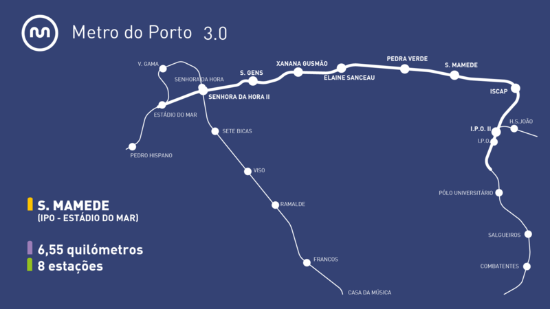 nuove linee metropolitana di Porto 1