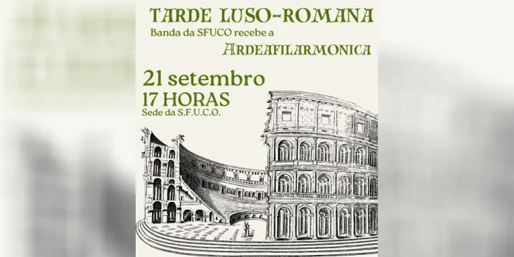 La locandina dell' evento di musica luso italiana in programma a Lisbona.