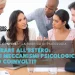 Un gruppo eterogeneo di quattro professionisti siede intorno a un tavolo per discutere, con documenti e un computer portatile visibili. All'immagine si sovrappone un titolo italiano sul lavoro estero e sui meccanismi psicologici.