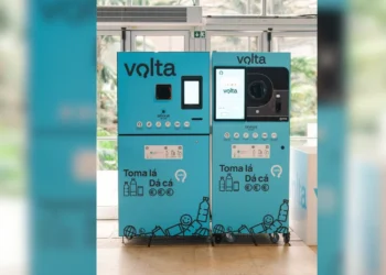 Un macchinario del sistema Volta in funzione in Portogallo.