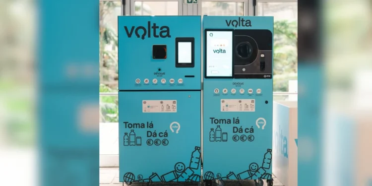 Un macchinario del sistema Volta in funzione in Portogallo.