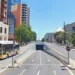 Immagine dell'ingresso del tunnel Avenida João XXI a Lisbona.